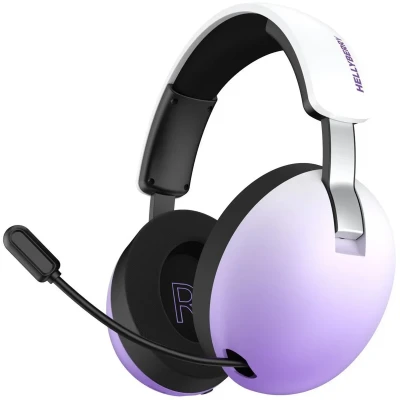 Навушники HATOR Hellyberry HH30 PRO wireless White-violet gradient