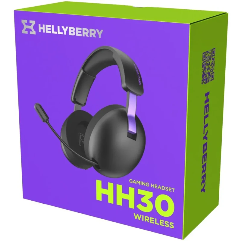 Навушники HATOR Hellyberry HH30 wireless Black-violet