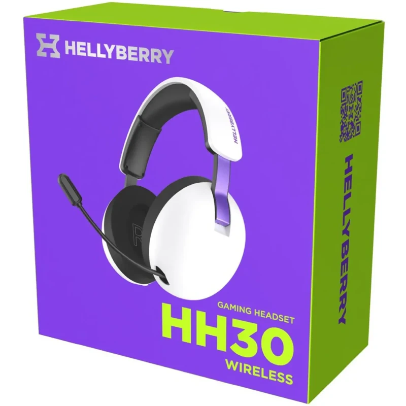 Навушники HATOR Hellyberry HH30 wireless White-violet