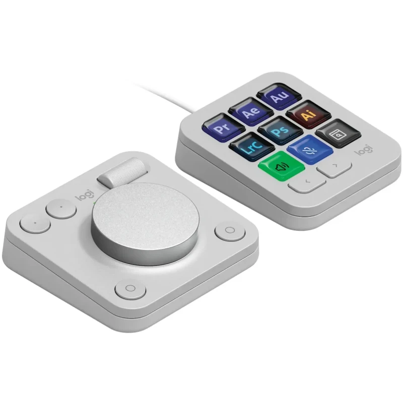 Контролер Logitech MX Creative Console Pale Grey (920-012932)