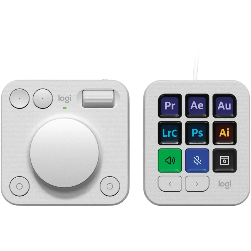 Контролер Logitech MX Creative Console Pale Grey (920-012932)