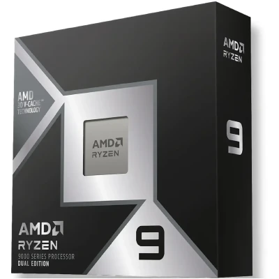 Процесор AMD Ryzen 9 9950X3D2 (16C/32T,4.3-5.6GHz,208MB,200W,AM5) BOX (100-100001978WOF) Процесор AMD Ryzen 9 9950X3D2 (16C/32T,4.3-5.6GHz,208MB,200W,AM5) BOX (100-100001978WOF)