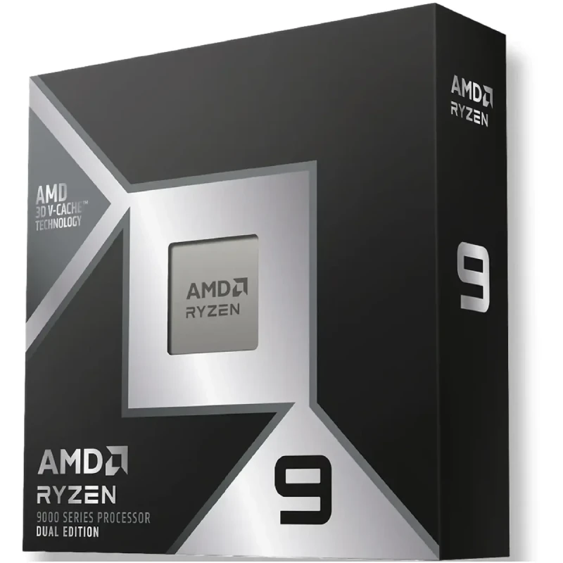 Процесор AMD Ryzen 9 9950X3D2 (16C/32T,4.3-5.6GHz,208MB,200W,AM5) BOX (100-100001978WOF)