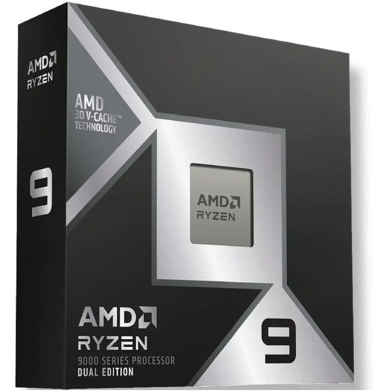 Процесор AMD Ryzen 9 9950X3D2 (16C/32T,4.3-5.6GHz,208MB,200W,AM5) BOX (100-100001978WOF)
