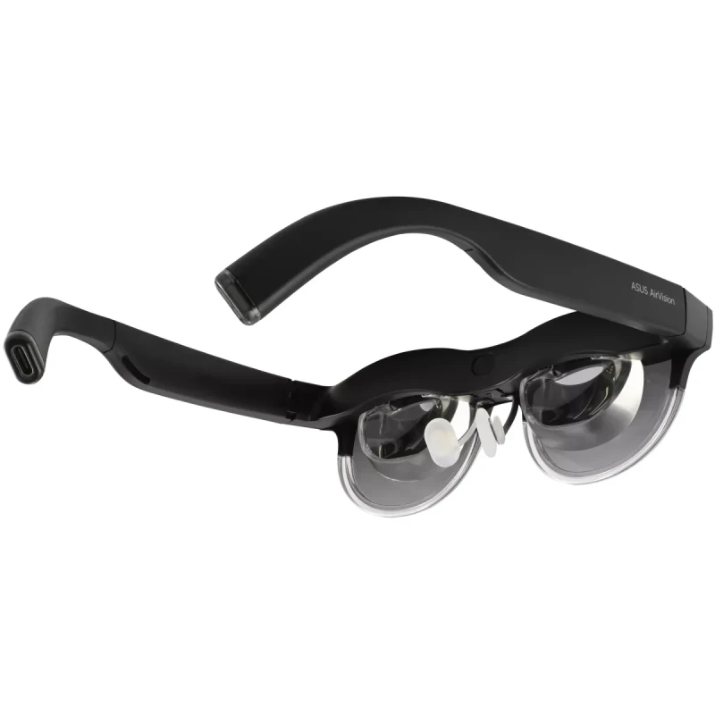 Монітор 100" смарт окуляри ASUS AirVision M1 Smart Glasses (90LJ00L5-B01370) 100" 1920x1080 Micro OLED 72Hz, 1100cd/m², DCI-P3 95%, Speakers, USB-C
