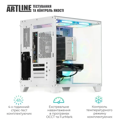 Комп'ютер ARTLINE Gaming X43WHITE Windows 11 Home (X43WHITEv73Win)