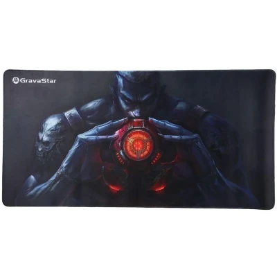 Ігрова поверхня GravaStar WARRIOR, XL (900х450х3мм), Black
