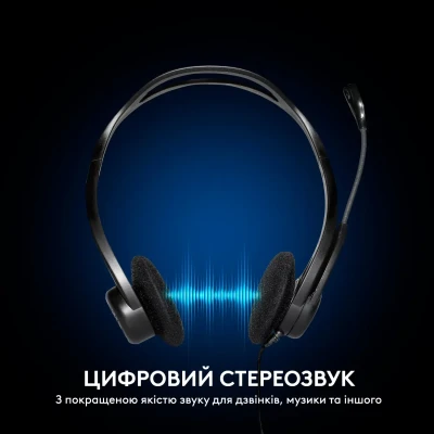 Навушники Logitech PC-960 USB (981-000100) Навушники Logitech PC-960 USB (981-000100)