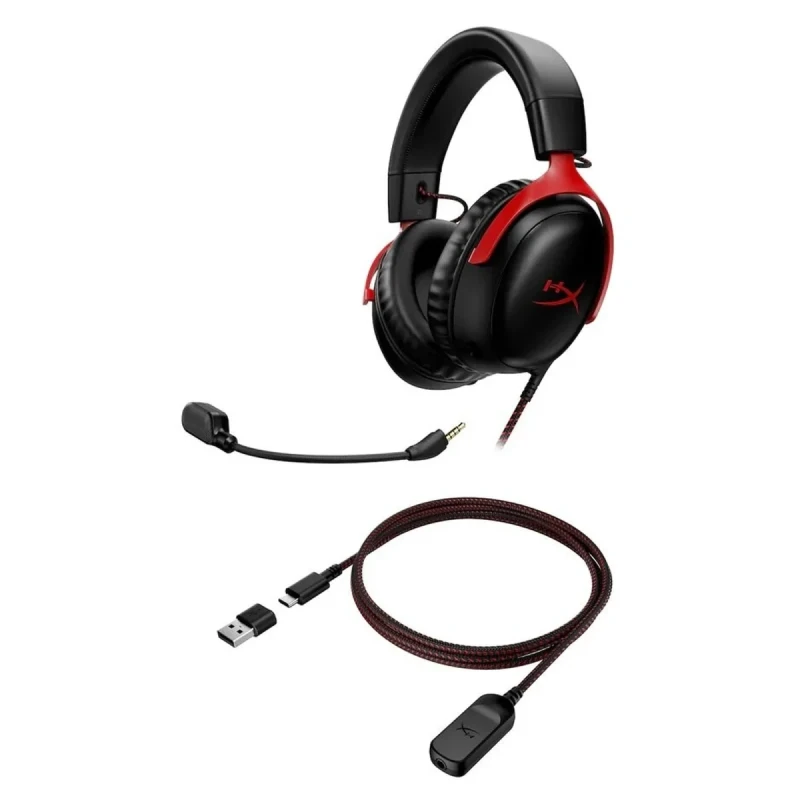 Навушники HyperX Cloud III Black-Red (727A9AA)
