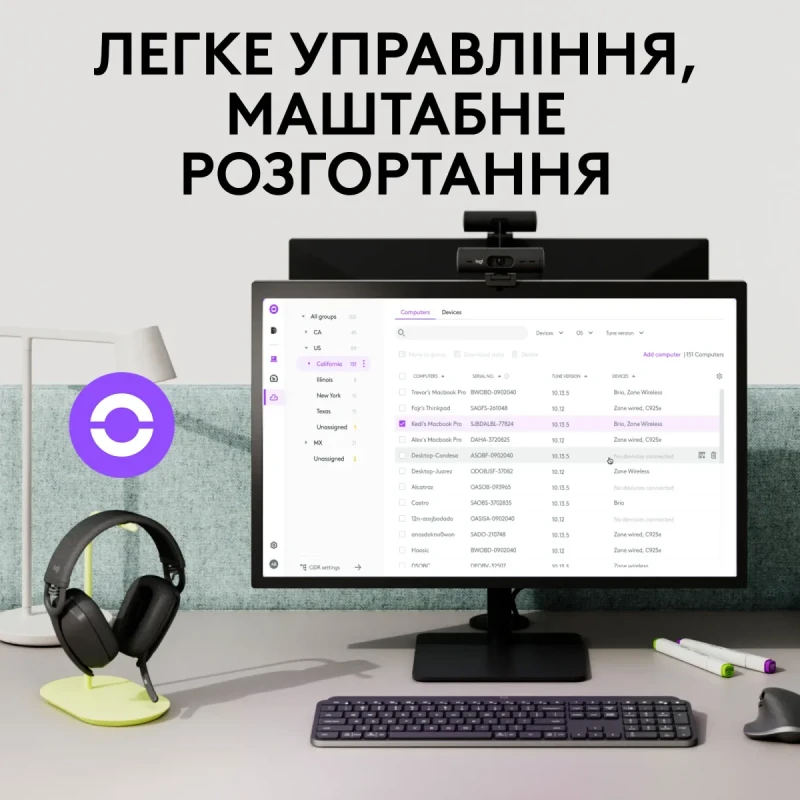 Навушники Logitech Zone Vibe Wireless MS Graphite (981-001157)