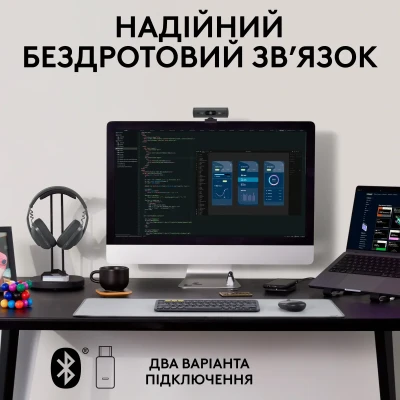 Навушники Logitech Zone Vibe Wireless MS Graphite (981-001157) Навушники Logitech Zone Vibe Wireless MS Graphite (981-001157)