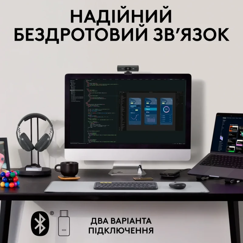 Навушники Logitech Zone Vibe Wireless MS Graphite (981-001157)