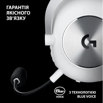 Навушники Logitech G Pro X 2 Lightspeed Wireless White (981-001269) Навушники Logitech G Pro X 2 Lightspeed Wireless White (981-001269)