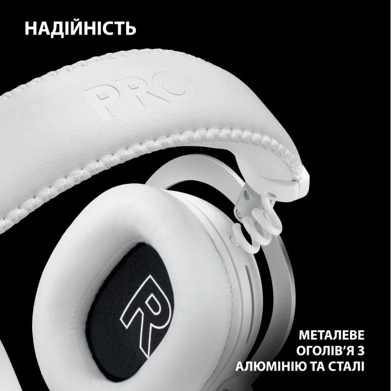 Навушники Logitech G Pro X 2 Lightspeed Wireless White (981-001269)