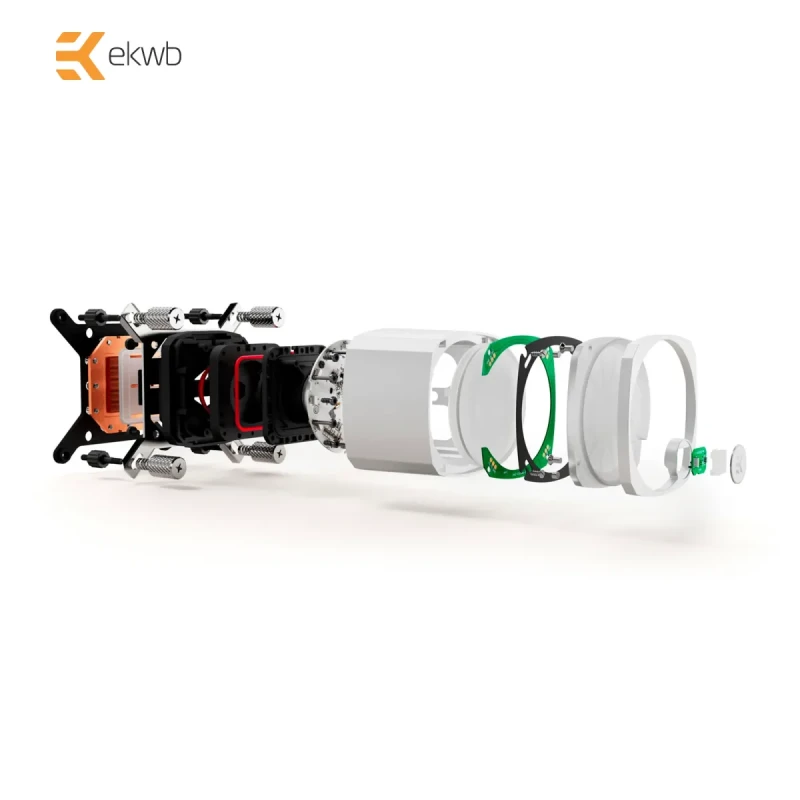 СВО EKWB EK-Nucleus AIO CR360 Lux D-RGB - White (3831109897850)