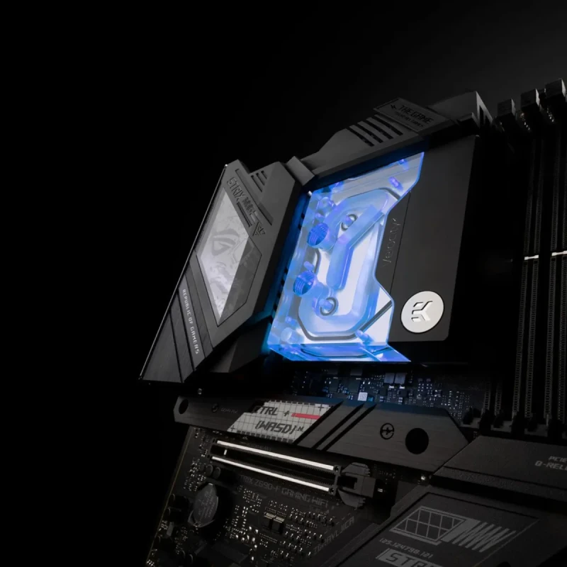 Водоблок EKWB EK-Quantum Velocity² D-RGB - 1700 Nickel + Plexi
