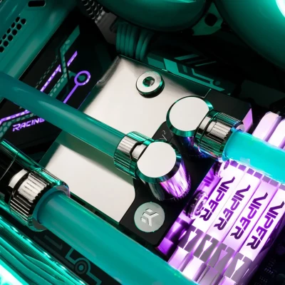 Водоблок EKWB EK-Quantum Velocity² DDC 4.2 PWM D-RGB - 1700 Nickel + Plexi Водоблок EKWB EK-Quantum Velocity² DDC 4.2 PWM D-RGB - 1700 Nickel + Plexi
