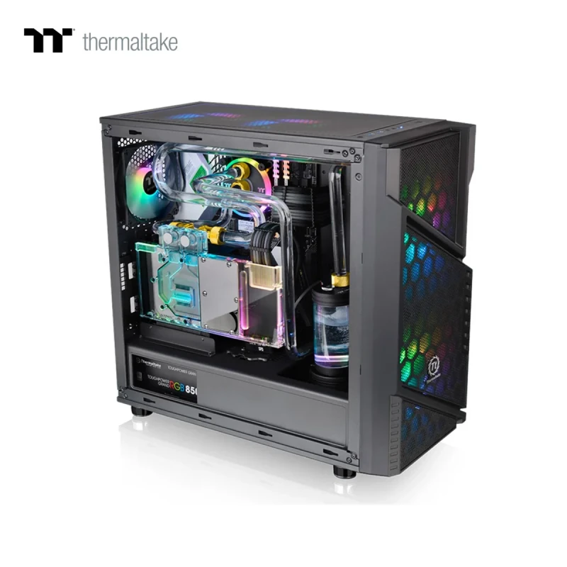Фітінг Thermaltake Pacific G1/4 90 Degree Adapter - Gold/DIY LCS/Fitting (CL-W268-CU00GD-A)