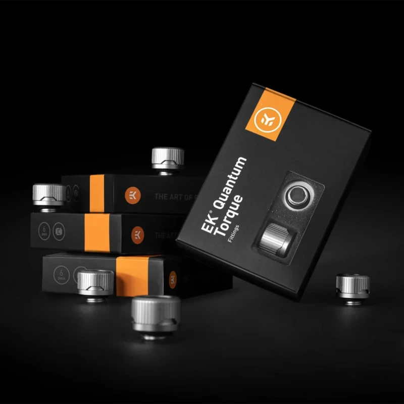 Фітінг EKWB EK-Quantum Torque 6-Pack HDC 14 - Satin Titanium