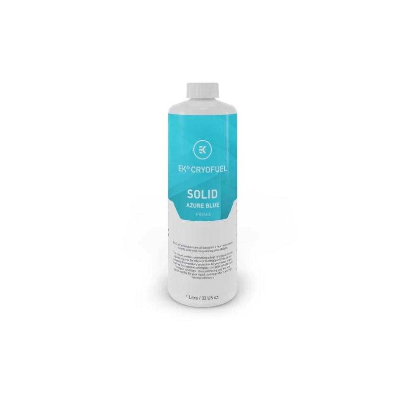 Охолоджуюча рідина EKWB EK-CryoFuel Solid Azure Blue (Premix 1000mL)