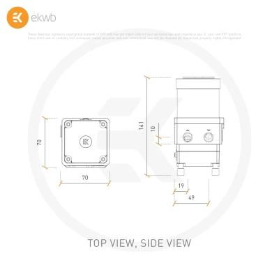 Помпа EKWB EK-Quantum Kinetic 120 VTX PWM D-RGB - Plexi Помпа EKWB EK-Quantum Kinetic 120 VTX PWM D-RGB - Plexi