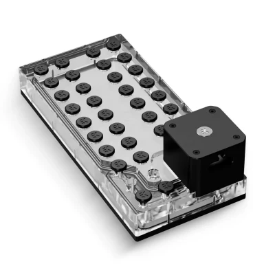 Панель-резервуар EKWB EK-QuantumX Loophole Distroplate D5 PWM - Black (3831109908440)