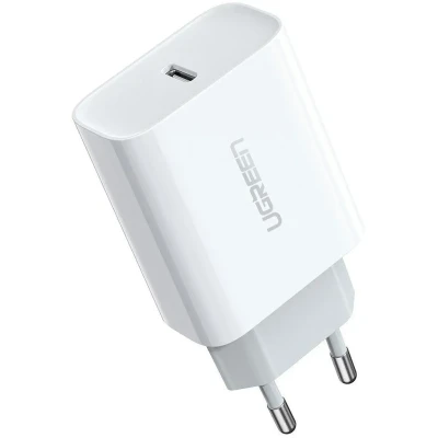 Мережевий ЗП UGREEN CD137 20W USB-C PD White (60450)