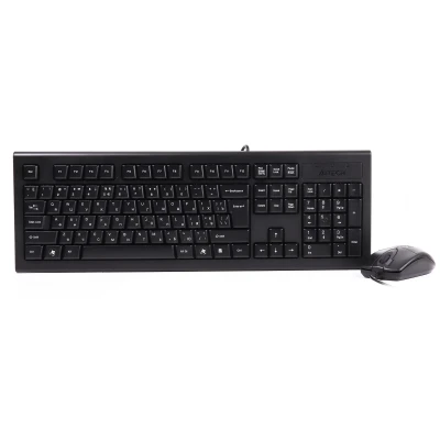 Комплект клавіатура та мишка A4Tech KRS-8520D Black
