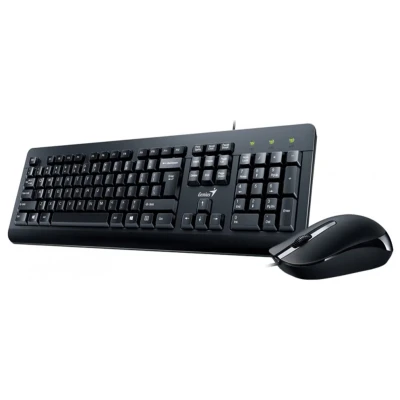 Комплект клавіатура та мишка Genius KM-160 Black Ukr (31330001419)
