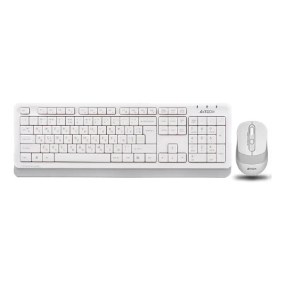 Комплект клавіатура та мишка A4Tech FG1010 White