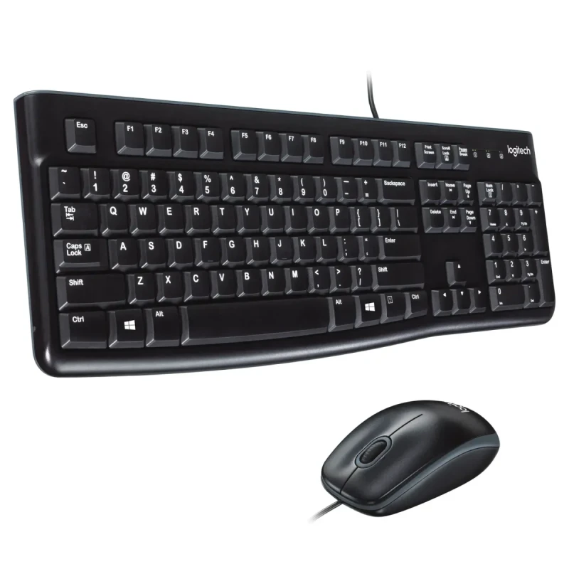 Комплект клавіатура та мишка Logitech Desktop MK120 UA (920-002563)