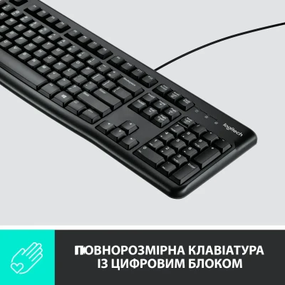 Комплект клавіатура та мишка Logitech Desktop MK120 UA (920-002563) Комплект клавіатура та мишка Logitech Desktop MK120 UA (920-002563)
