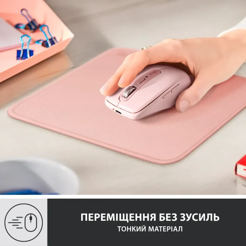 Ігрова поверхня Logitech Mouse Pad Studio Series Darker Rose (956-000050)