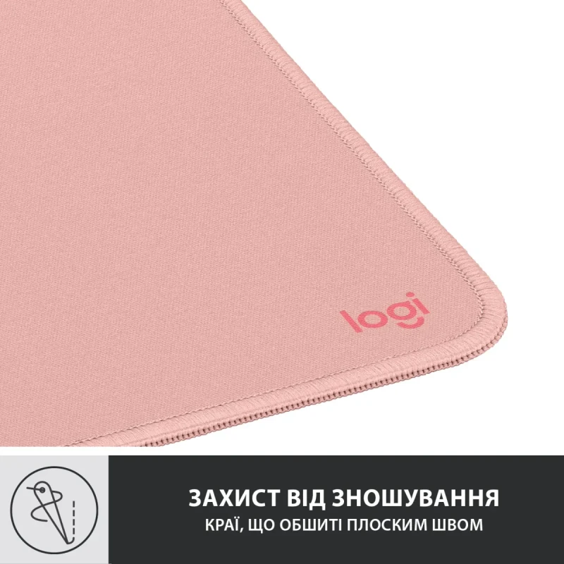 Ігрова поверхня Logitech Mouse Pad Studio Series Darker Rose (956-000050)