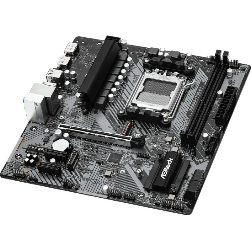 Материнська плата ASRock B650M-H/M.2+ (sAM5, AMD B650, DDR5, mATX)