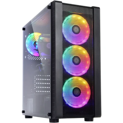 Корпус QUBE STORM Black (STORM_F5NU3/STORM2_F5NU3)