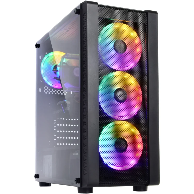 Корпус QUBE STORM Black (STORM_F5NU3/STORM2_F5NU3)