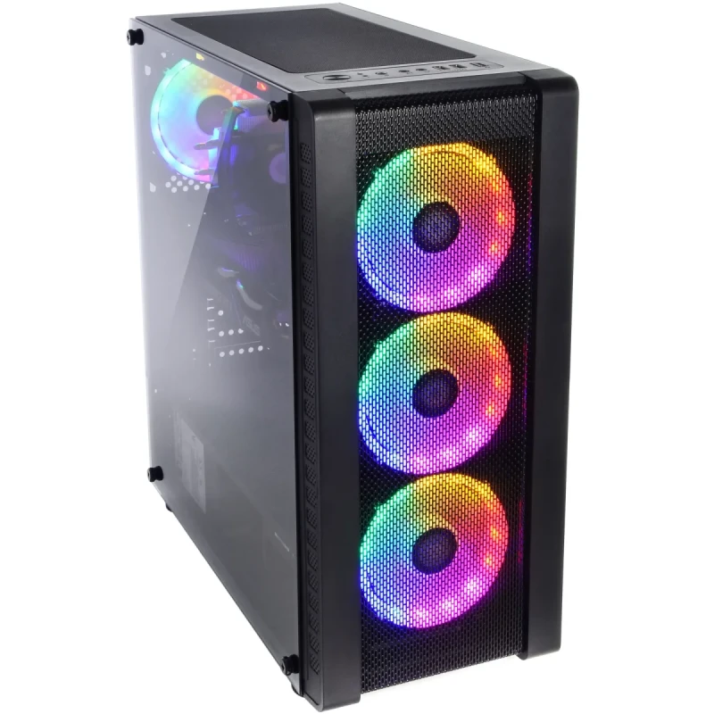 Корпус QUBE STORM Black (STORM_F5NU3/STORM2_F5NU3)