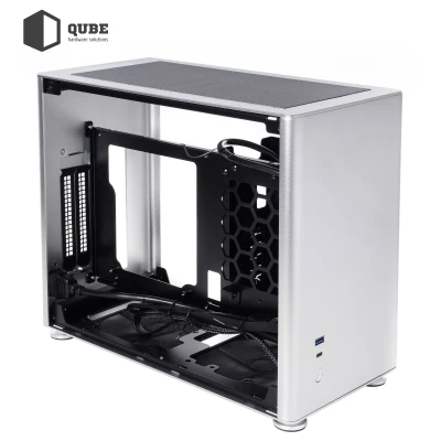 Корпус QUBE A4 Aluminum Silver (QBA4I_WSNU3)