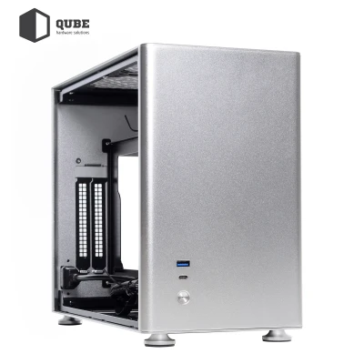 Корпус QUBE A4 Aluminum Silver (QBA4I_WSNU3)