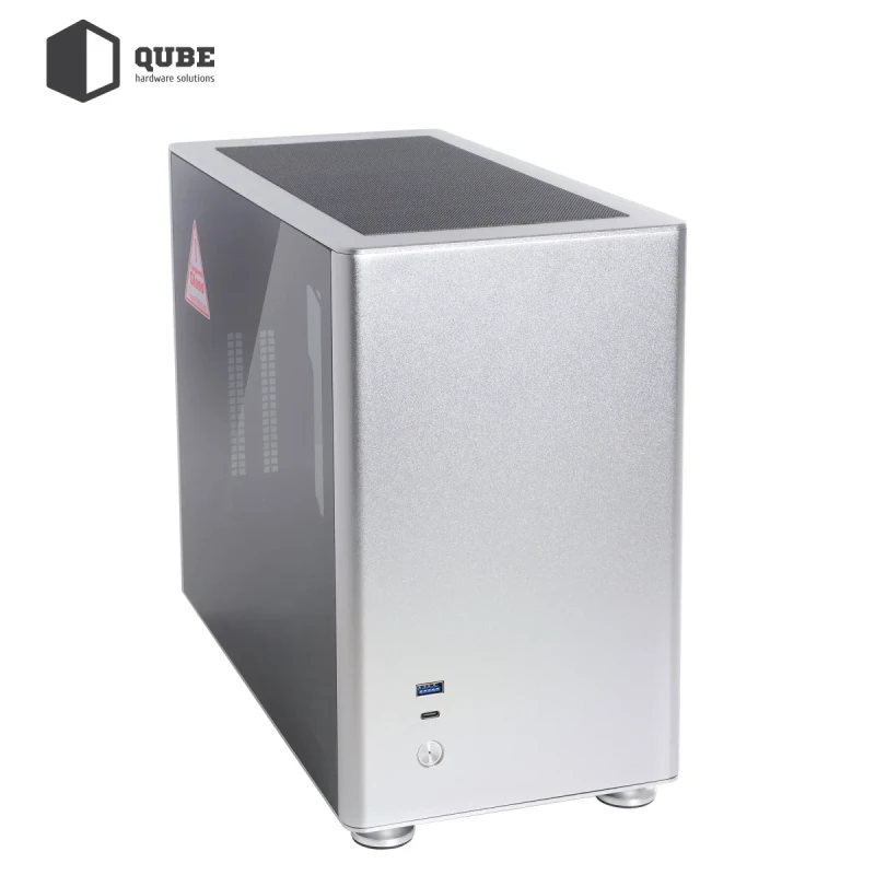 Корпус QUBE A4 Aluminum Silver (QBA4I_WSNU3)