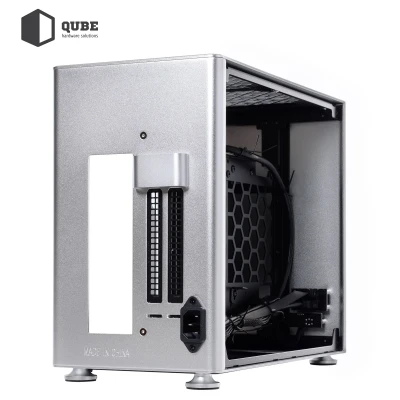 Корпус QUBE A4 Aluminum Silver (QBA4I_WSNU3)