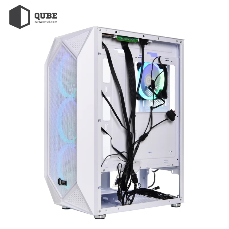 Корпус QUBE SNOW White (SNOW_FMMU3)