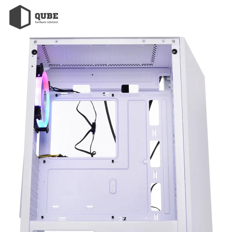 Корпус QUBE SNOW White (SNOW_FMMU3)