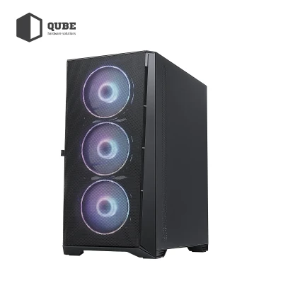 Корпус QUBE MESH Black (MESH_FMNU3)
