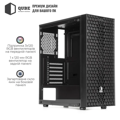 Корпус QUBE CARNIVAL Black (CARNIVAL_FCNU3) Корпус QUBE CARNIVAL Black (CARNIVAL_FCNU3)