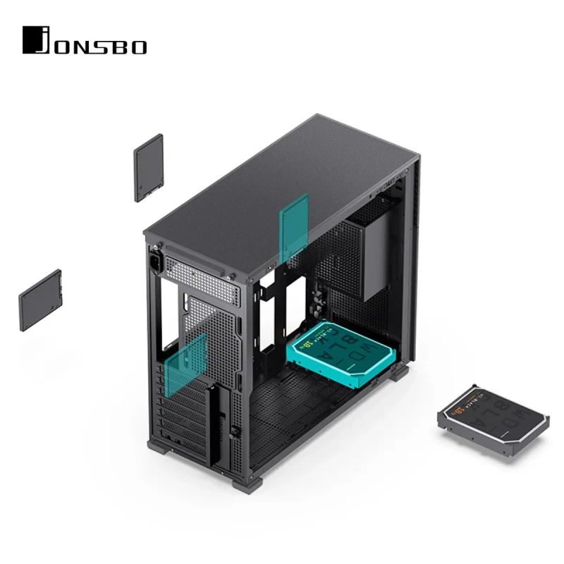 Корпус JONSBO D41 MESH SC Black