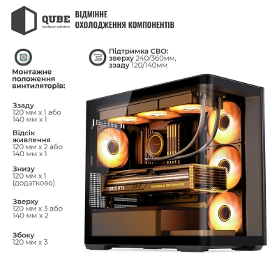 Корпус JONSBO D300 Black