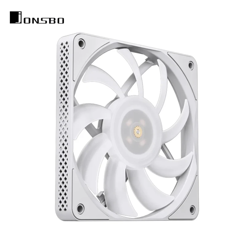 Кулер JONSBO HF1215 White ARGB (120mm, 700-1800RPM, 29.7dB, 4pin+LED 3pin)