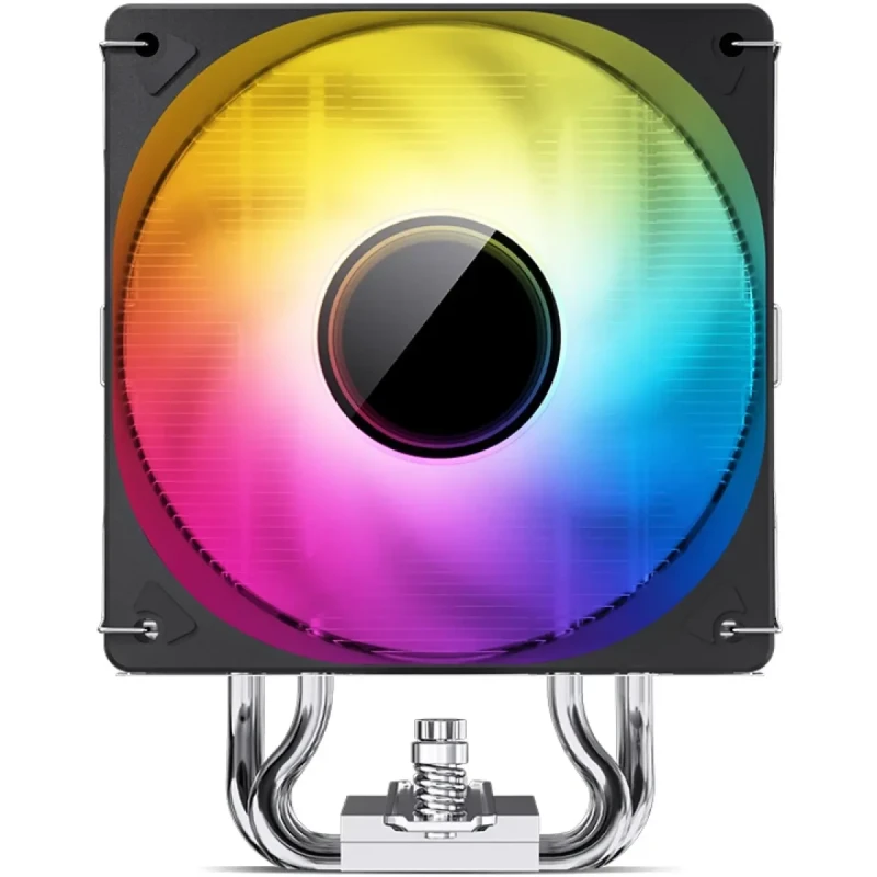 Процесорний кулер JONSBO CR-1000 EVO ARGB Black (120mm/4pin/1500RPM/32Dba/4 тепл. трубки)